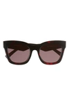 LE SPECS SHOWSTOPPER D-FRAME SUNGLASSES