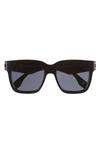 Le Specs Black Tradeoff Sunglasses In Lsu2329642