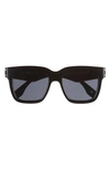 LE SPECS TRADEOFF 54MM D-FRAME SUNGLASSES