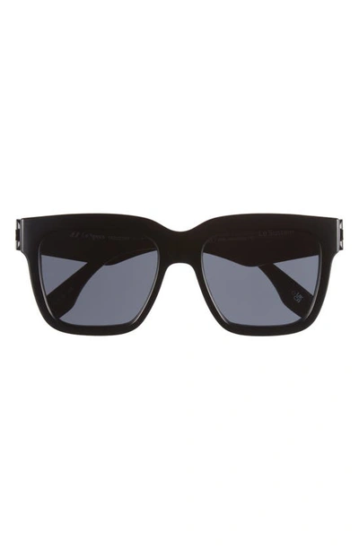 Le Specs Black Tradeoff Sunglasses In Lsu2329642
