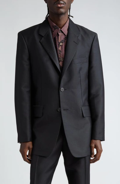 Our Legacy Vienna Virgin Wool-blend Blazer In Black