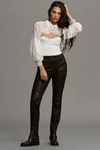 SCOTCH & SODA FAUX LEATHER BIKER PANTS