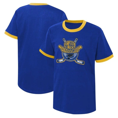 OUTERSTUFF YOUTH BLUE ST. LOUIS BLUES ICE CITY T-SHIRT