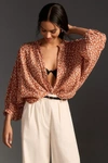 Pilcro The Sidney Batwing Blouse By  In Multicolor