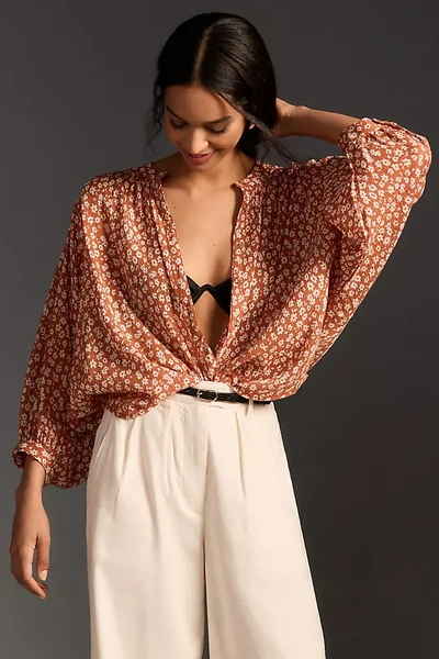 PILCRO THE SIDNEY BATWING BLOUSE BY PILCRO 