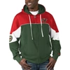 Starter Men's  Green, Red Minnesota Wild Power Forward Full-zip Hoodie In Green
