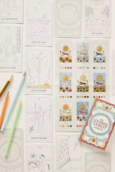 Anthropologie The Coloring Tarot In Multi