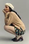 Maeve The Tillie V-neck Pullover Sweater By  In Beige