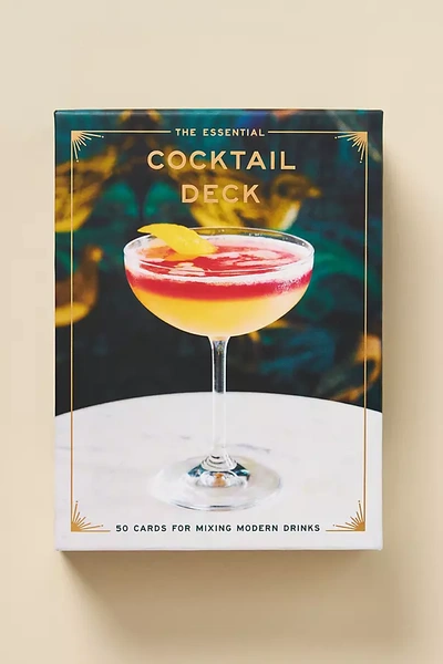 Anthropologie The Essential Cocktail Deck In Green