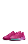 Nike Court Vapor Lite 2 Hard Court Tennis Shoe In Fire Berry/ Pink/ Bronze