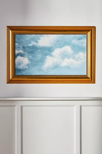 Anthropologie Tumbling Cloud Series Part 9 Wall Art In Gold