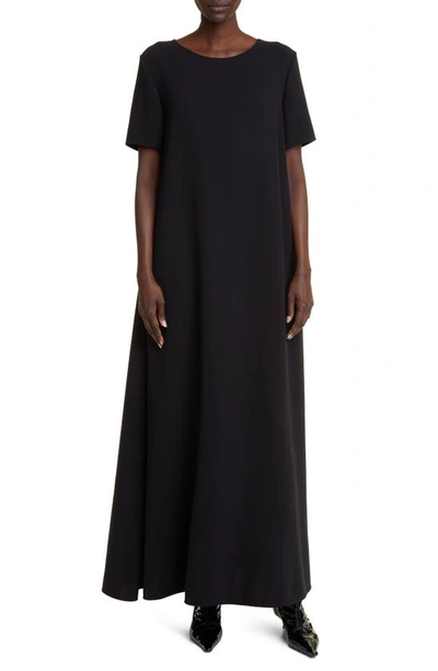 The Row Hannah Tent Dress In Black