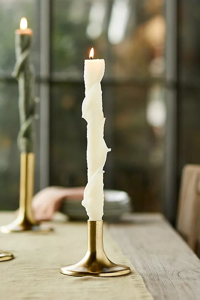 Terrain Bittersweet Oak Stick Candle In White