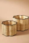 Anthropologie Tulip Baskets, Set Of 2