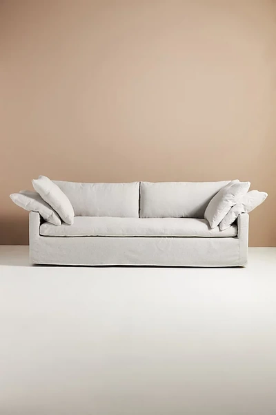 Anthropologie Upcycled Wells Slipcover Sofa