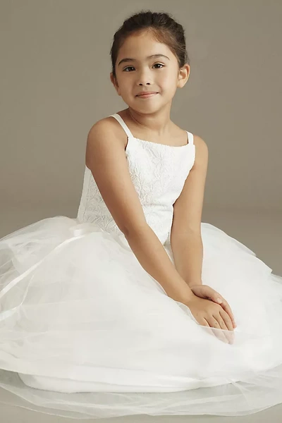 Us Angels Kids' The Pretty Ballerina Dress In White