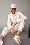 Varley Slim Cuff Pants In White