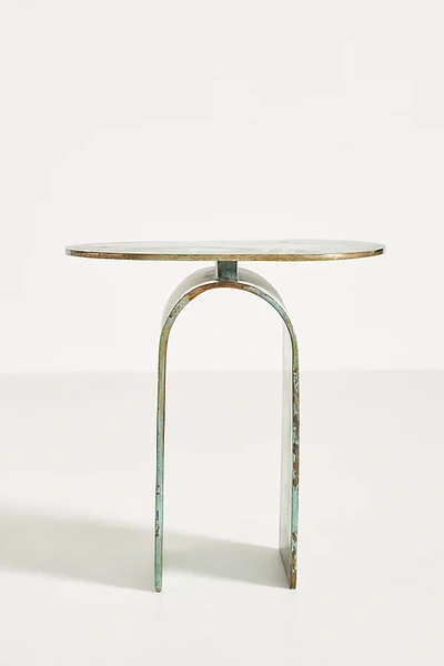 Anthropologie Vault Side Table In Transparent