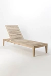 Terrain Vista Slatted Teak Chaise