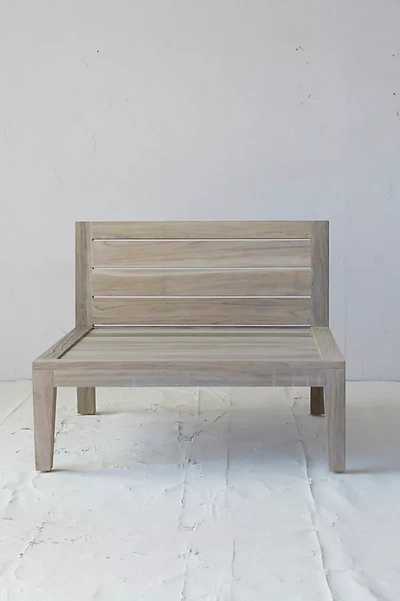 Terrain Vista Slatted Teak Chair