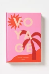 Papier Voyage Travel Journal In Pink