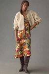 Velvet By Graham & Spencer Kelly Reversible Faux Shearling Cropped Jacket In Beige