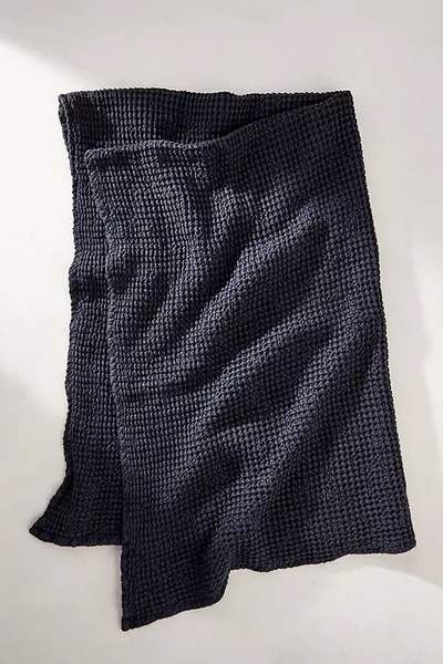 Terrain Waffle Weave Bath Towel In Blue