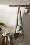 Terrain Waffle Weave Face Towel In Gray