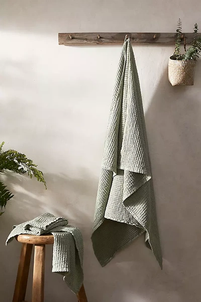 Terrain Waffle Weave Face Towel