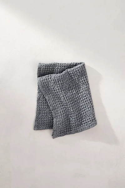 Terrain Waffle Weave Hand Towel In Grey