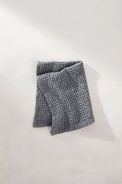 Terrain Waffle Weave Hand Towel In Blue