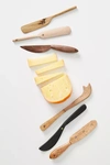 ANTHROPOLOGIE WOODEN SPREADERS, SET OF 6