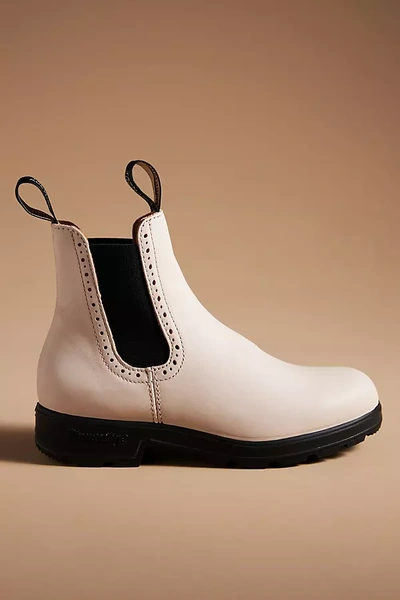 Blundstone High-top Boots In Beige