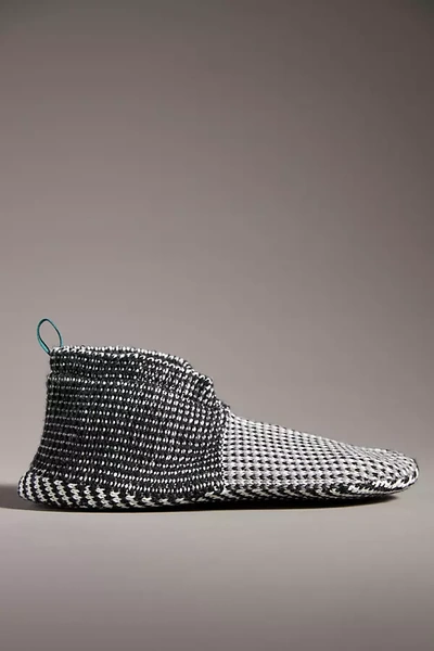 Bombas Textured Gripper Slippers In Meteor