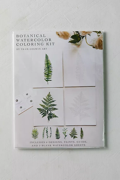 Terrain Botanical Watercolor Kit In White