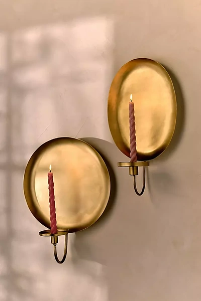 Terrain Brass Wall Sconce In Gold