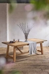 Terrain Braced Leg Teak Extension Table