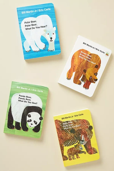 Anthropologie Brown Bear & Friends Book Set