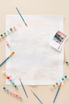 Anthropologie Adult Paint-by-numbers Kit In White