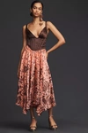 By Anthropologie Sleek A-line Skirt In Orange