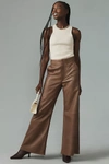 CITIZENS OF HUMANITY BEVERLY SLOUCH LEATHER TROUSERS PANTS