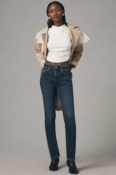 Citizens Of Humanity Sloane Skinny-leg Crop Jeans In Baltic