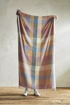 Terrain Coastal Check Merino Wool Throw