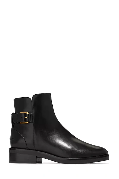 Cole Haan Hampshire Buckle Booties In Black