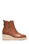Cole Haan Women's City Almond Toe Wedge Heel Booties In Brown