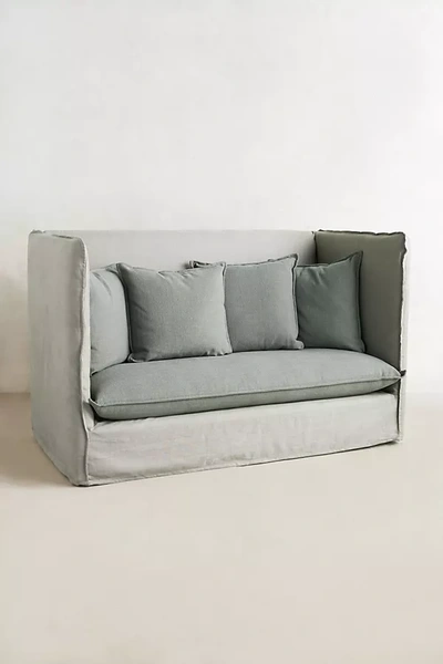 Anthropologie Continental Sofa In Gray