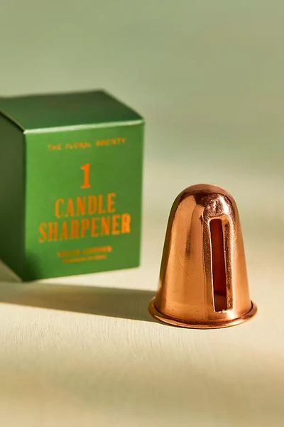 Terrain Copper Candle Sharpener In Brown