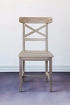 Terrain Crossback Teak Side Chairs. Set Of 2 In Neutral