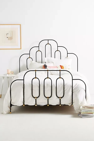 Anthropologie Deco Bed In Black