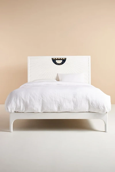 Anthropologie Daybreak Bed In White